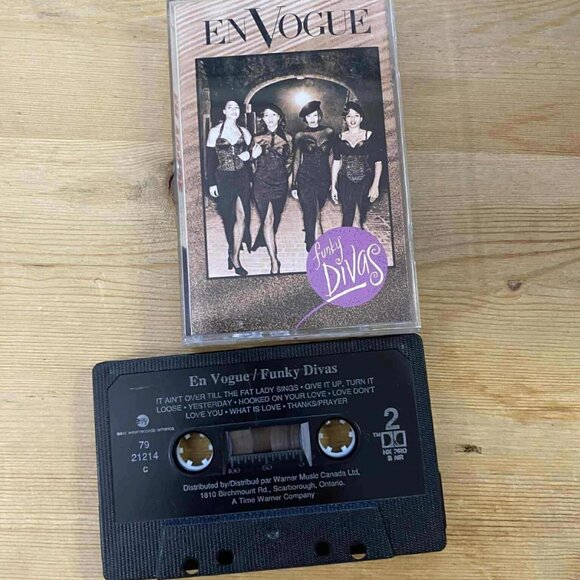 En Vogue – Funky Divas Vintage Cassette Tapes C11 - Picture 1 of 2